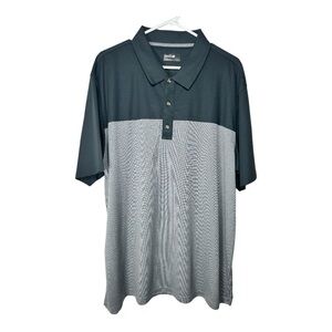 Bolle men’s XXL golf polo. Silver/grey